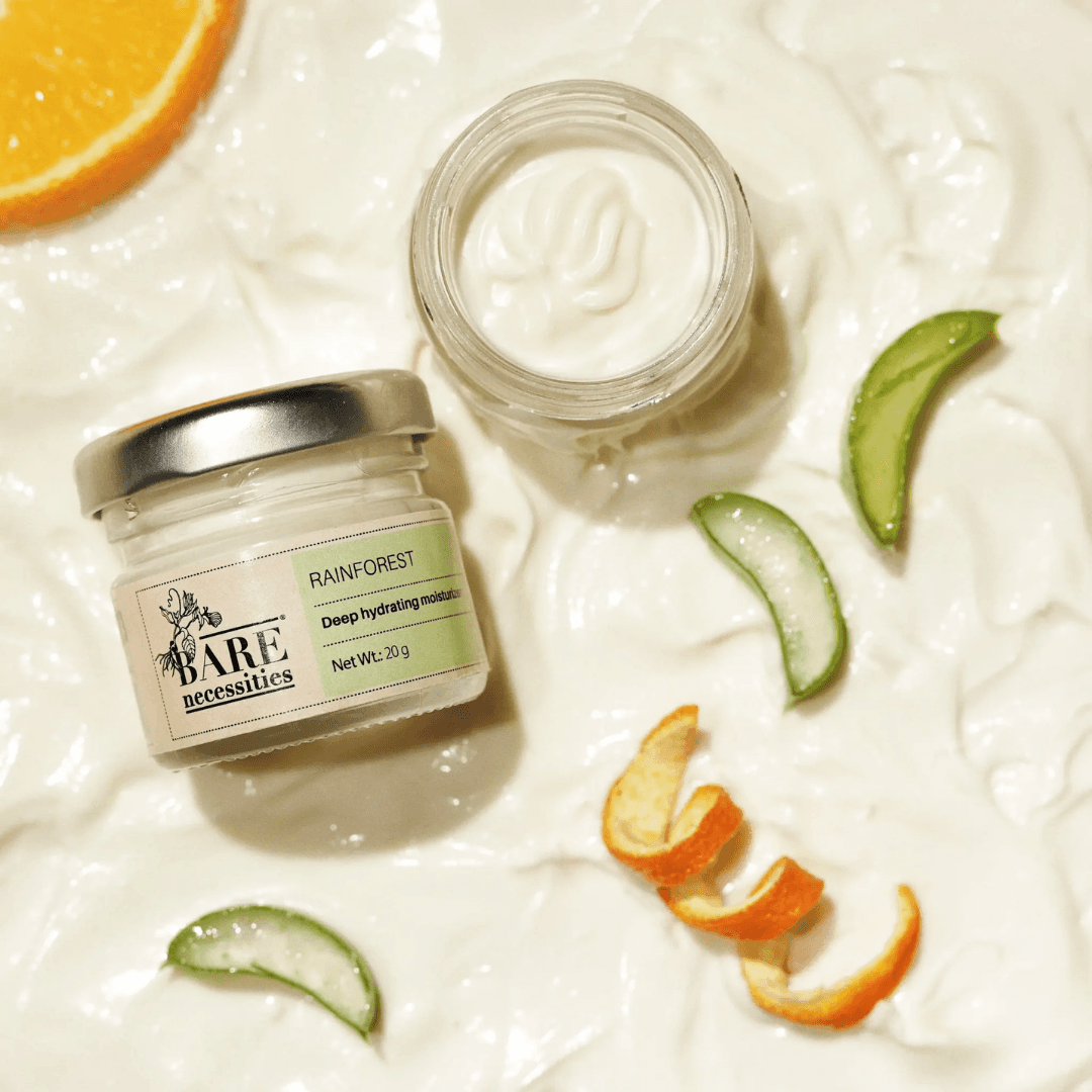 BARE NECESSITIES Rainforest | Deep Hydrating
Moisturizer | 100% Plant-derived ingredients | Moisture Locking
